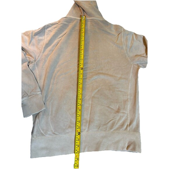 American Eagle Beige Tan Pullover Hoodie Size Large - Picture 6 of 10